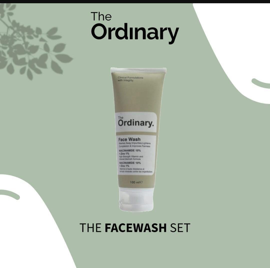 Ordinary Brightening Face Wash – Deep Clean & Glow