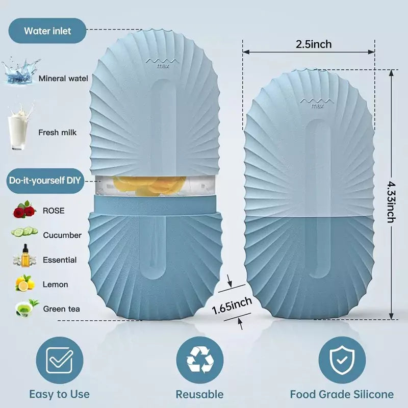 Ice Therapy: Refreshing Facial Roller